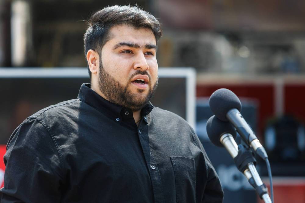 MIKE DEAL / FREE PRESS
Mridul Vohra, owner of a Fresh Slice pizza franchise, said he has personally been assaulted or threatened with violence about 20 times since he opened his doors last summer.