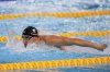Ilya Kharun of Canada competes in the men's 200-metre butterfly semifinals at the World Aquatics Championships in Singapore, Tuesday, July 29, 2025. (AP Photo/Vincent Thian)