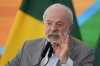 Brazilian President Luiz Inacio Lula da Silva speaks during an event at Planalto presidential palace in Brasilia, Brazil, Friday, Aug. 1, 2025. (AP Photo/Eraldo Peres)