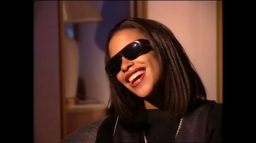 Late R&B singer Aaliyah appears in an undated screenshot from an interview that aired on MuchMusic. THE CANADIAN PRESS/Handout - Bell Media (Mandatory Credit)