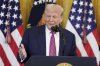 U.S. President Donald Trump speaks at an event in the East Room of the White House on Friday, July 18, 2025, in Washington. (AP Photo/Alex Brandon)