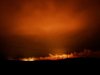 An out-of-control wildfire is shown near Musgrave Harbour, N.L., just before midnight on July 20. THE CANADIAN PRESS/Handout - Kyle Gaulton *Mandatory Credit*