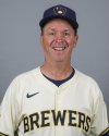 FILE - This is a 2025 photo of lead hitting coach Al LeBoeuf of the Milwaukee Brewers baseball team. (AP Photo/Lindsey Wasson,File)