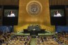 Canada Foreign Minister Anita Anand addresses the United Nations General Assembly, Monday, July 28, 2025. (AP Photo/Richard Drew)