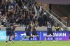 San Diego FC defender Ian Pilcher (25) celebrates with teammates after scoring a goal during the second half of an MLS soccer match against the Vancouver Whitecaps Saturday, July 19, 2025, in San Diego. (AP Photo/Gregory Bull)