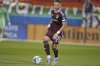 Colorado Rapids midfielder Djordje Mihailovic (10) in the second half of an MLS soccer match Saturday, June 14, 2025, in Commerce City, Colo. (AP Photo/David Zalubowski)