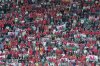 Fans of Wales cheer prior the Euro 2025, group D, soccer match between France and Wales at Arena St. Gallen in St. Gallen, Switzerland, Wednesday, July 9, 2025. (AP Photo/Martin Meissner)