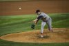 Detroit Tigers' Tarik Skubal pitches during the fifth inning of a baseball game against the Texas Rangers, Sunday, July 20, 2025, in Arlington, Texas. (AP Photo/Jessica Tobias)