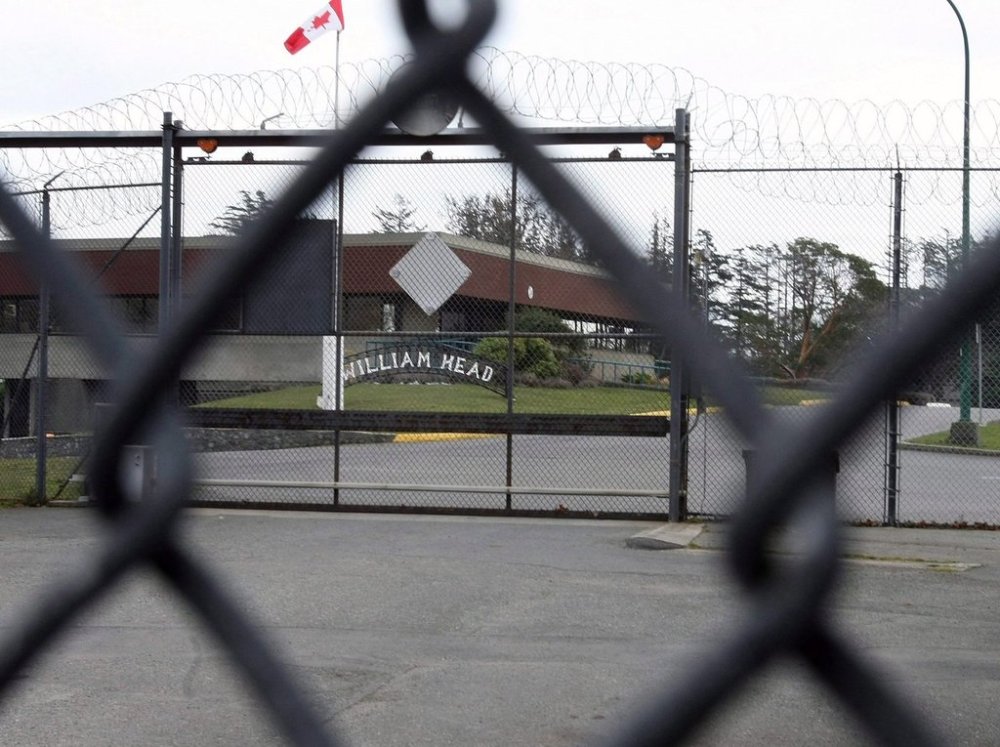 William Head Institution is shown through a security fence in Victoria, on Wednesday, Feb. 27, 2008. THE CANADIAN PRESS/Adrian Lam