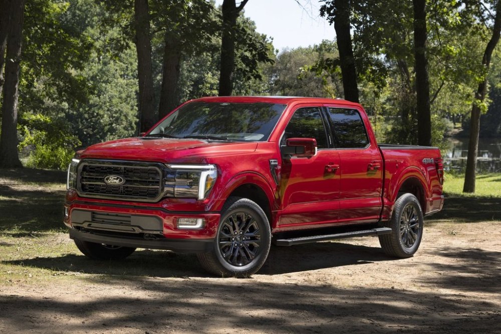 This photo provided by Ford shows the F-150 pickup, which offers an in-bed power supply for household items. (Courtesy of Ford Motor Co. via AP)