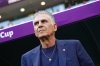 FILE - Iran's head coach Carlos Queiroz looks on ahead the start of the World Cup group B soccer match between Wales and Iran at the Ahmad Bin Ali Stadium in Al Rayyan , Qatar, Nov. 25, 2022. (AP Photo/Pavel Golovkin, File)