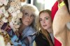This image released by Disney shows Jamie Lee Curtis, left, and Lindsay Lohan in a scene from 