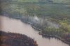 Trees burned by wildfires in northern Manitoba are shown during a helicopter tour in the surrounding area of Flin Flon, Man. on Thursday, June 12, 2025. THE CANADIAN PRESS/Mike Deal-Pool