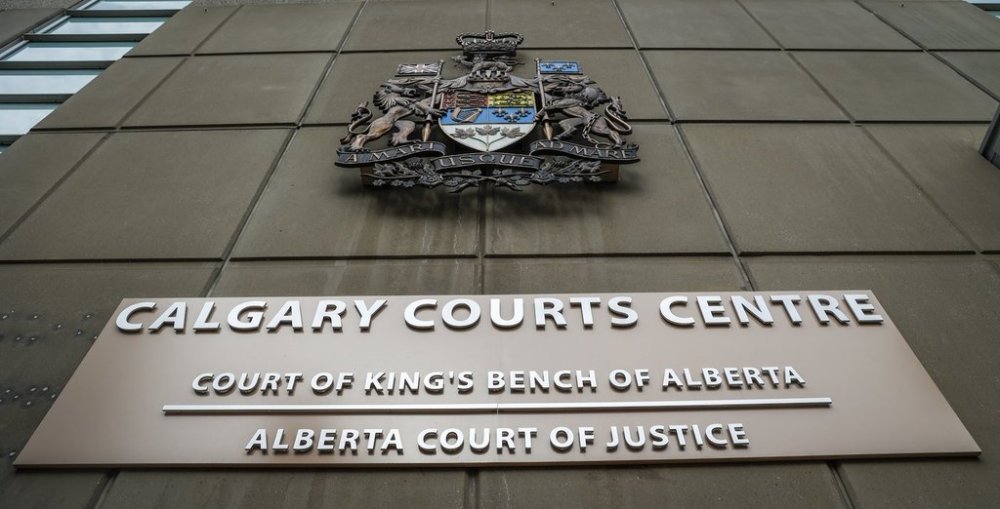 The Calgary Courts Centre is pictured in Calgary, Monday, May 6, 2024.THE CANADIAN PRESS/Jeff McIntosh