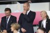 William, Prince of Wales stands on the tribune before the Euro 2025, group D, soccer match between England and the Netherlands at Stadion Letzigrund in Zurich, Switzerland, Wednesday, July 9, 2025. (AP Photo/Alessandra Tarantino)