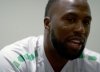 At 35, Jozy Altidore looks like he could still be a handful on the football pitch as shown during an interview in Toronto on Thursday July 31, 2025. But the former U.S. and Toronto FC star striker is making his mark in the business world these days. THE CANADIAN PRESS/Giordano Ciampini