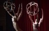 FILE - Emmy statues appear at the 70th Primetime Emmy Nominations Announcements at the Television Academy's Saban Media Center on July 12, 2018, in Los Angeles. (Photo by Chris Pizzello/Invision/AP, File)