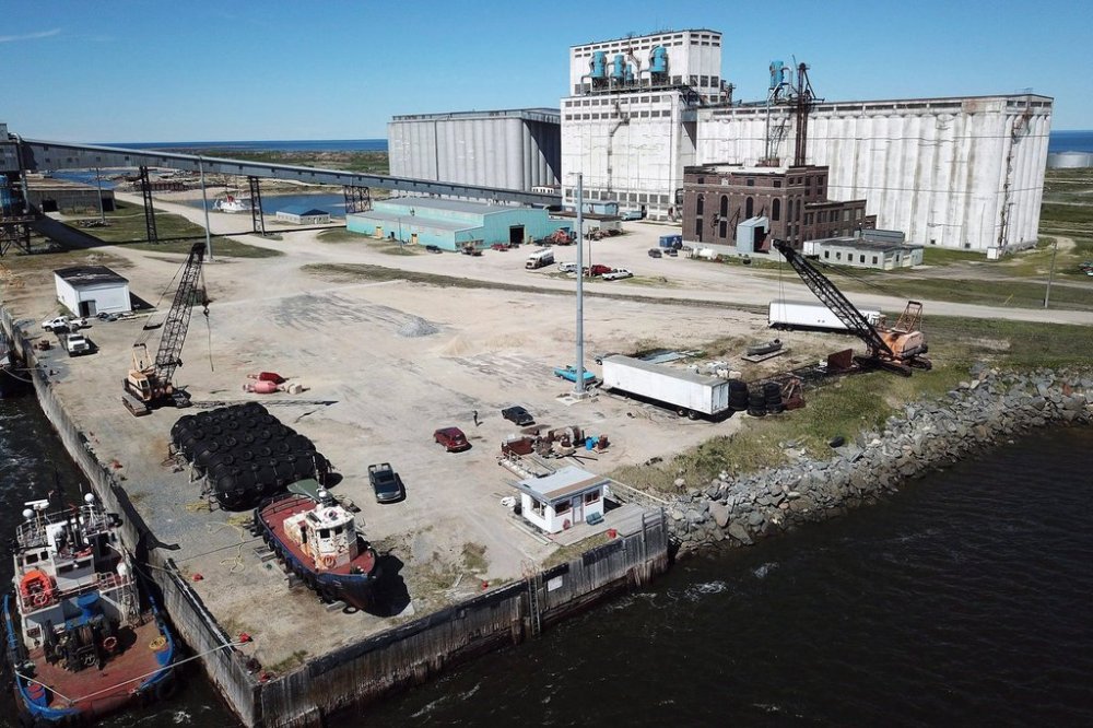 The Port of Churchill in Churchill, Manitoba is shown on Wednesday, July 4, 2018. THE CANADIAN PRESS/John Woods