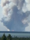 Tanis Wishart photo 
The fire is northwest of Cormorant.