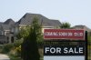A Mortgage Professionals Canada survey shows seven in 10 recent homebuyers could not have purchased their home without relying on family gifts, loans and other outside help. A real estate sign is shown in Vaughan, Ont., on Thursday Sept. 12, 2024. THE CANADIAN PRESS/Paige Taylor White