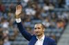 FILE - Los Angeles FC defender Giorgio Chiellini waves prior to the team's MLS soccer match against FC Dallas in Los Angeles, June 29, 2022. (AP Photo/Ringo H.W. Chiu, File)