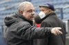 FILE - Garth Lagerwey, then-general manager of the Seattle Sounders soccer team, gestures during training, May 3, 2022, in Seattle. (AP Photo/Ted S. Warren, File)