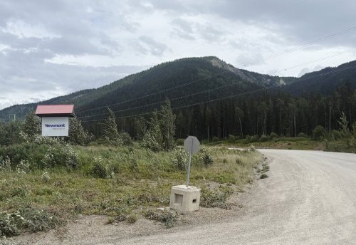 The entrance to the Red Chris mine near Iskut, B.C., is shown on Wednesday, July 23. THE CANADIAN PRESS/Dave Middleton