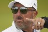 Phil Mickelson of the United States looks round on the 7th green during the first round of the British Open golf championship at the Royal Portrush Golf Club, Northern Ireland, Thursday, July 17, 2025. (AP Photo/Francisco Seco)