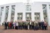 Australian Olympians who competed in the 1980 Moscow Olympic Games pose for a photo at Parliament House in Canberra, Australia on Wednesday, July 30, 2025. (Mick Tsikas/AAP Image via AP)