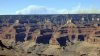 This image provided by Eddie Vallee and taken from the South Rim of Grand Canyon National Park in northern Arizona shows smoke over the park's North Rim on Thursday, July 10, 2025.(Eddie Vallee via AP)