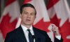 Conservative Leader Pierre Poilievre attends a news conference in Ottawa on Monday, July 14, 2025. The Conservatives want the Liberals to take action to stop ballot-flooding protests. THE CANADIAN PRESS/Adrian Wyld