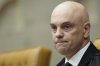 Supreme Court Judge Alexandre de Moraes attends the opening ceremony of the court's second judicial period of the year in Brasilia, Brazil, Friday, Aug. 1, 2025. (AP Photo/Eraldo Peres)