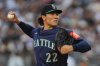Seattle Mariners pitcher Bryan Woo (22) throws during the first inning of a baseball game against the New York Yankees, Thursday, July 10, 2025, in New York. (AP Photo/Yuki Iwamura)