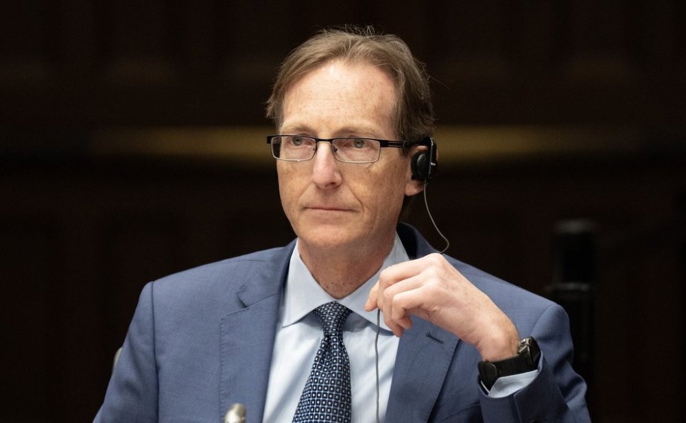 British Columbia Ferry Services President and CEO Nicolas Jimenez waits to appear at the House of Commons transport committee on Parliament Hill in Ottawa, Friday, Aug. 1, 2025. THE CANADIAN PRESS/Adrian Wyld