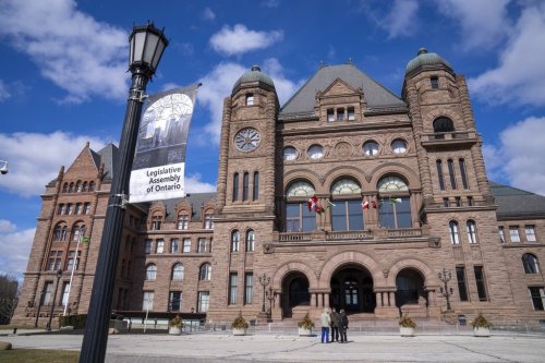 Queen’s Park in Toronto, Monday, Feb. 20, 2023. THE CANADIAN PRESS/Frank Gunn