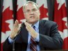 Liberal leadership candidate Ken Dryden outlines his platform at a news conference in Ottawa Monday Sept. 5, 2006. THE CANADIAN PRESS/Tom Hanson