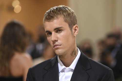 FILE - Justin Bieber attends The Metropolitan Museum of Art's Costume Institute benefit gala on Sept. 13, 2021, in New York. (Photo by Evan Agostini/Invision/AP, File)