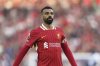 FILE - Liverpool's Mohamed Salah during the English Premier League soccer match between Brighton and Liverpool at American Express Stadium in Brighton, England, Monday, May 19, 2025. (AP Photo/Ian Walton, File)