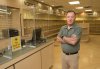 John Slipp is seen at his closed duty-free store, at the Canada-U.S. border crossing between Woodstock, N.B., and Houlton, Maine, on Thursday, Aug. 14, 2025. THE CANADIAN PRESS/Stephen MacGillivray
