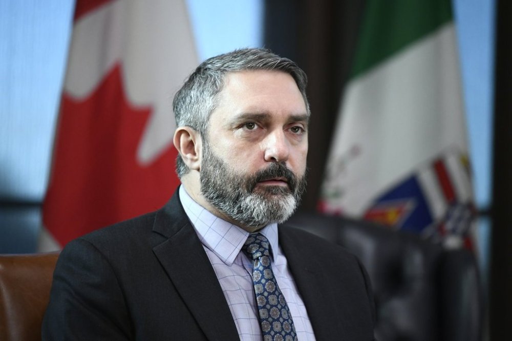 Then-Yukon premier and current Finance Minister Sandy Silver during a meeting with Justin Trudeau when he was prime minister in the West Block on Parliament Hill in Ottawa, on Friday, Dec. 9, 2022. THE CANADIAN PRESS/Justin Tang