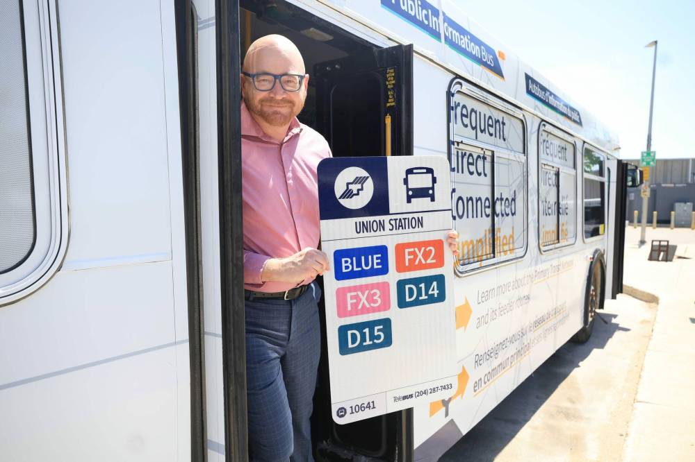 Ruth Bonneville / Free Press
Bjorn Radstrom, Manager of Transit Service Development