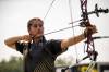 BROOK JONES / FREE PRESS
                                Khushreet Sandhu set a new Canadian open record in the 18-metre in May. She will be competing in the U18 Compound event at the 2025 World Archery Youth Championships in Winnipeg from Aug. 16-24.