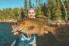 A young angler displays his latest catch — a smallmouth bass. (Supplied photo)
