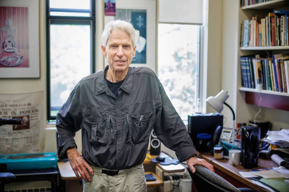 MIKE DEAL / FREE PRESS FILES
Bioethicist Arthur Schafer said vaccine hesitancy was “aggravated” by COVID-19 pandemic-related backlash against public health mandates.