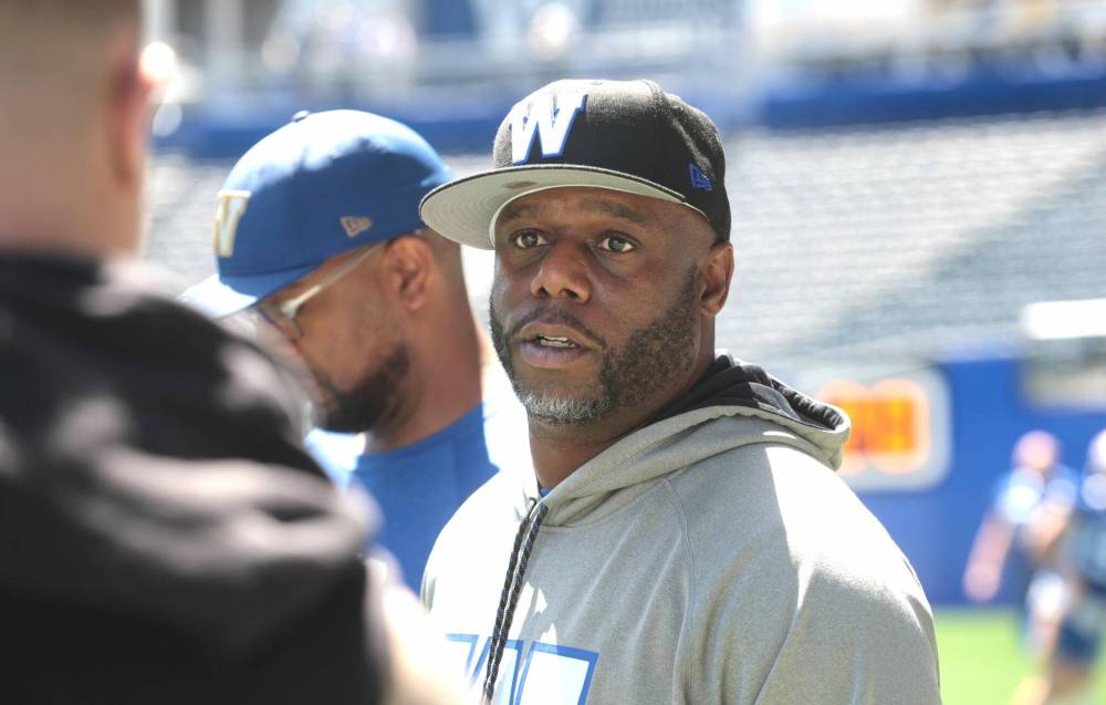 Ruth Bonneville / Free Press files
Winnipeg Blue Bombers defensive co-ordinator Jordan Younger said Dexter Lawson Jr. ‘was one of the tough cuts in training camp’ as the defensive back had made ‘a lasting impression.’