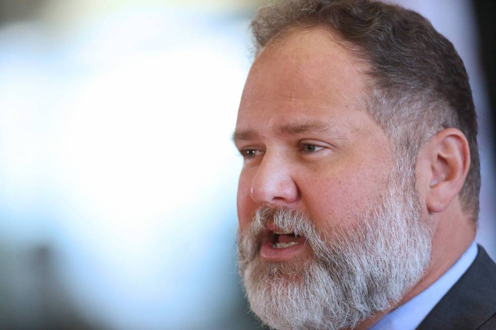 Manitoba Justice Minister Matt Wiebe says he welcomes further discussions with Winnipeg’s police chief about making police disciplinary records public, but didn’t definitively say whether he thinks they should be publicly released. (Matt Goerzen/The Brandon Sun files)