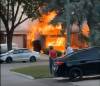 Stephanie Kulczycki photo
                                Crews were called to Southwalk Bay around 7:40 p.m. Sunday, but by the time they arrived, the fire was already out of control and had spread to a neighbouring house.