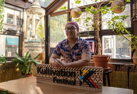 Allan Pineda is a co-founder of the annual Kultivation Festival. (Mike Thiessen / Free Press files)