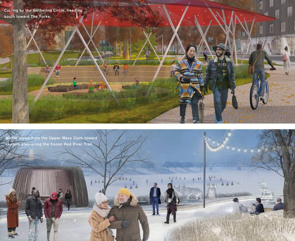 SUPPLIED
A rendering shows how the Alexander Docks site would appear after the redesign.