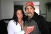 Ruth Bonneville / Free Press
                                Tricia Schneider comforting her dad Gary Schneider who had his bank account emptied by someone posing as an RCMP officer on the phone.
